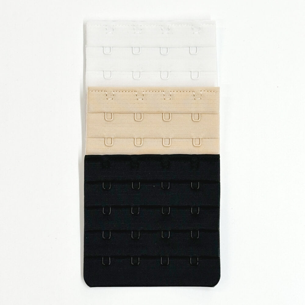 3-Pack Triple Hook Bra Extenders
