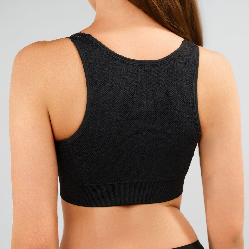 Supportive Front Closure Lace Bra